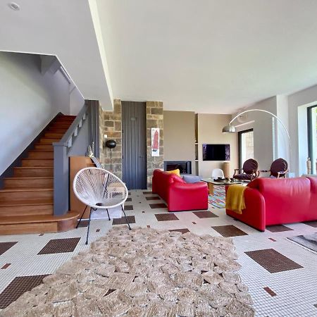 Superbe Villa Vue Sur Mer, Corniche De La Plage Бенодет Экстерьер фото