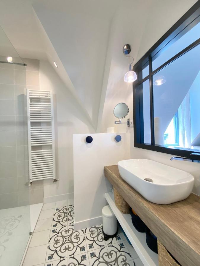 Superbe Villa Vue Sur Mer, Corniche De La Plage Бенодет Экстерьер фото